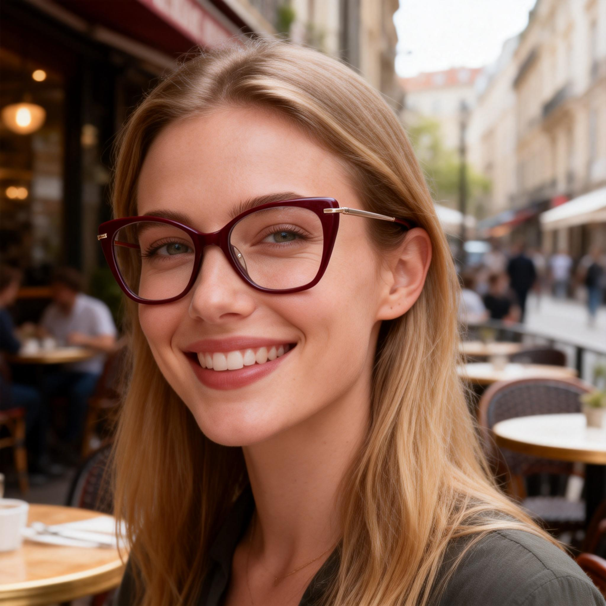 Cat-Eye Glasses #69-z507-scoolglasses