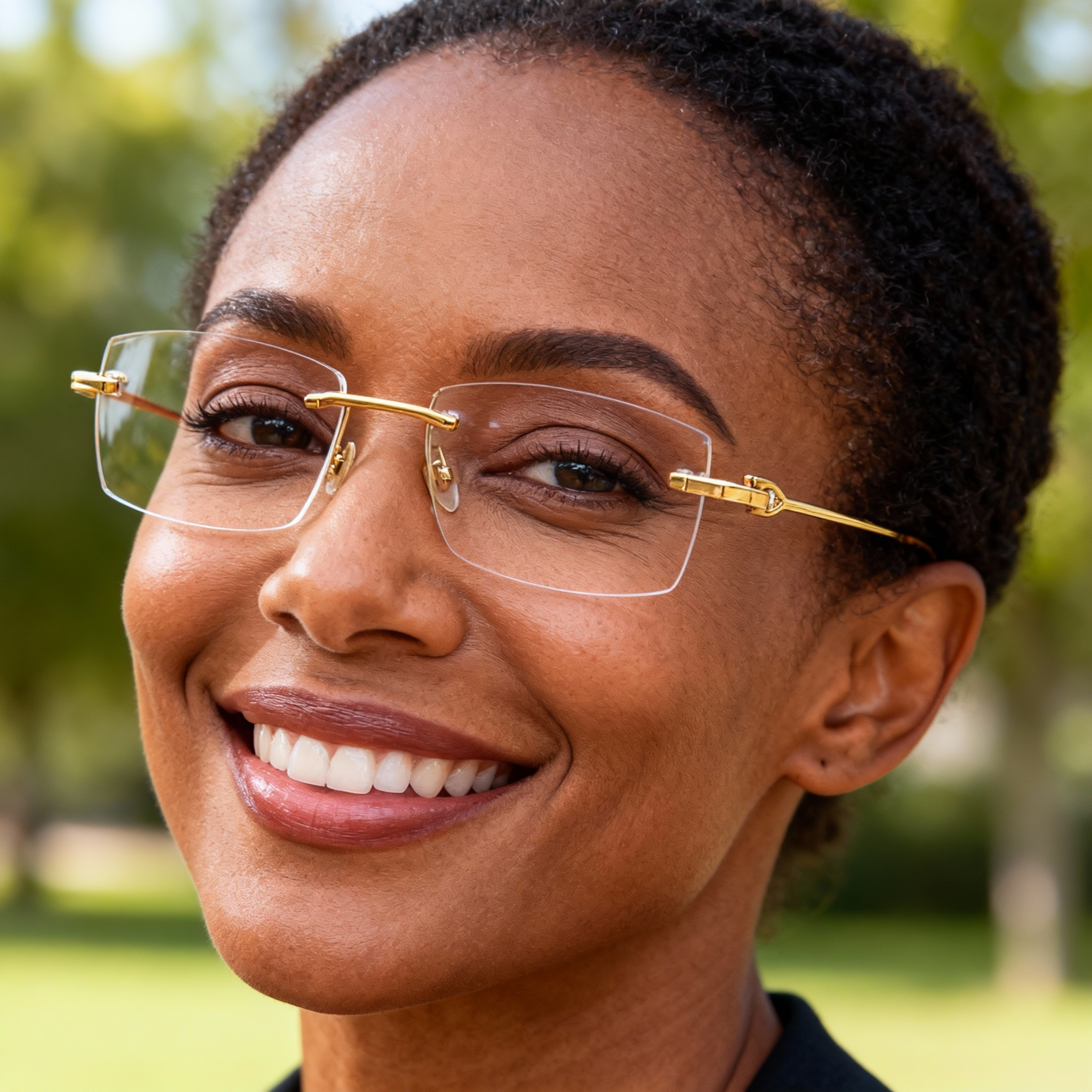 Rimless Glasses #69-cto0500-scoolglasses