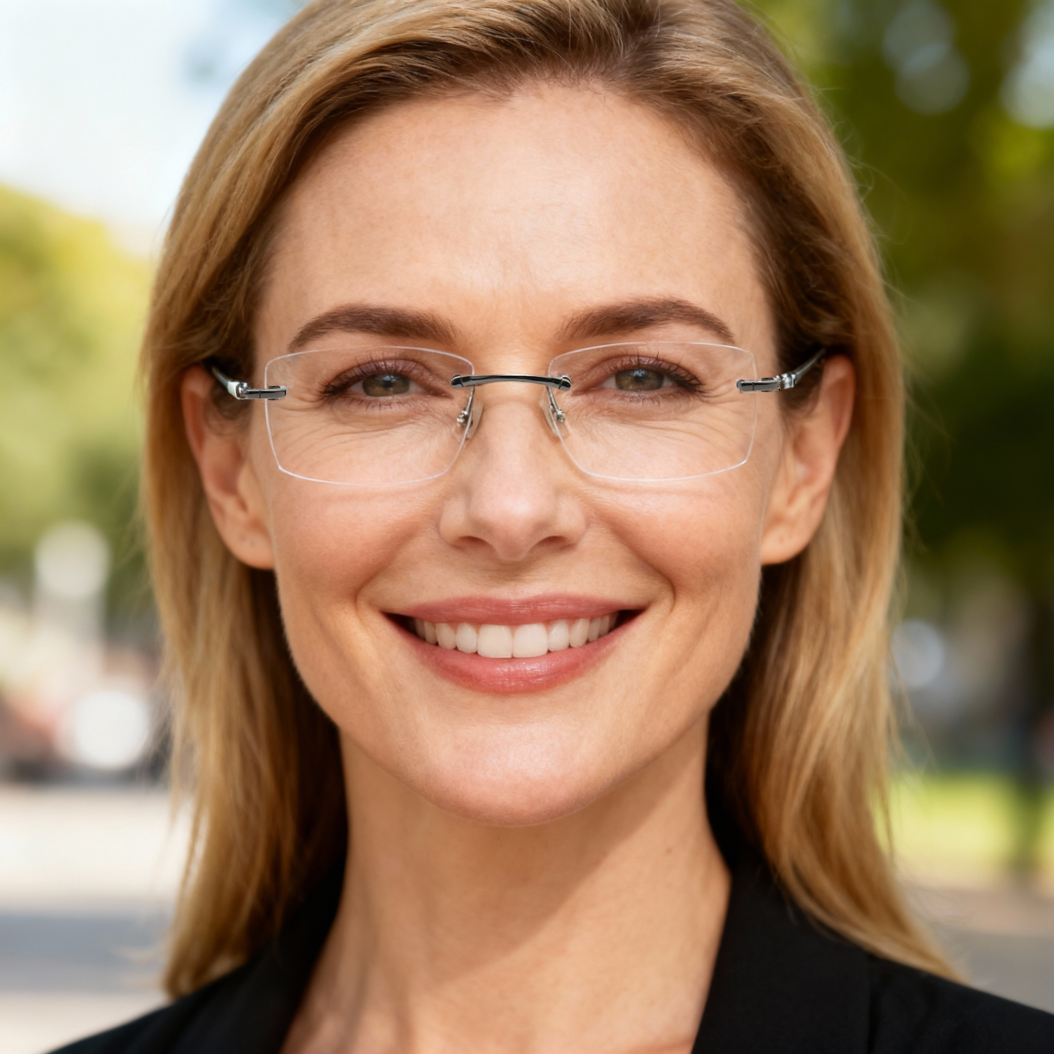 Rimless Glasses #69-cto0500-scoolglasses