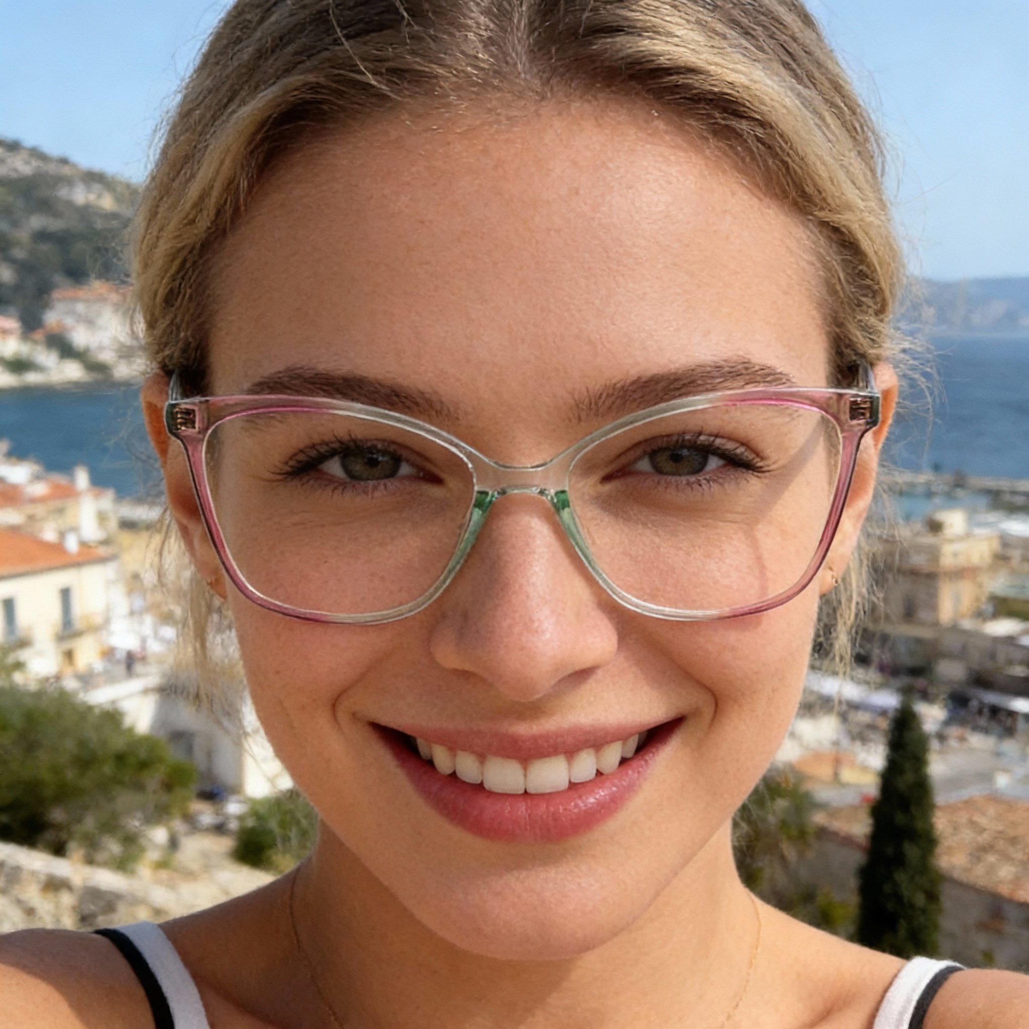 Cat-Eye Glasses #69-dtl011-scoolglasses