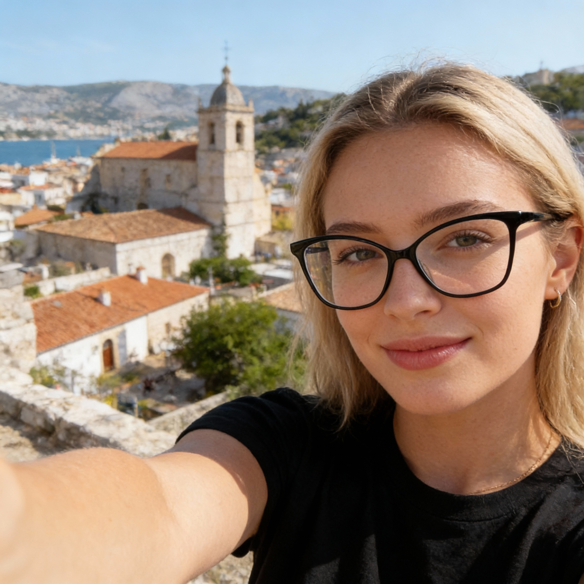 Cat-Eye Glasses #69-dtl011-scoolglasses