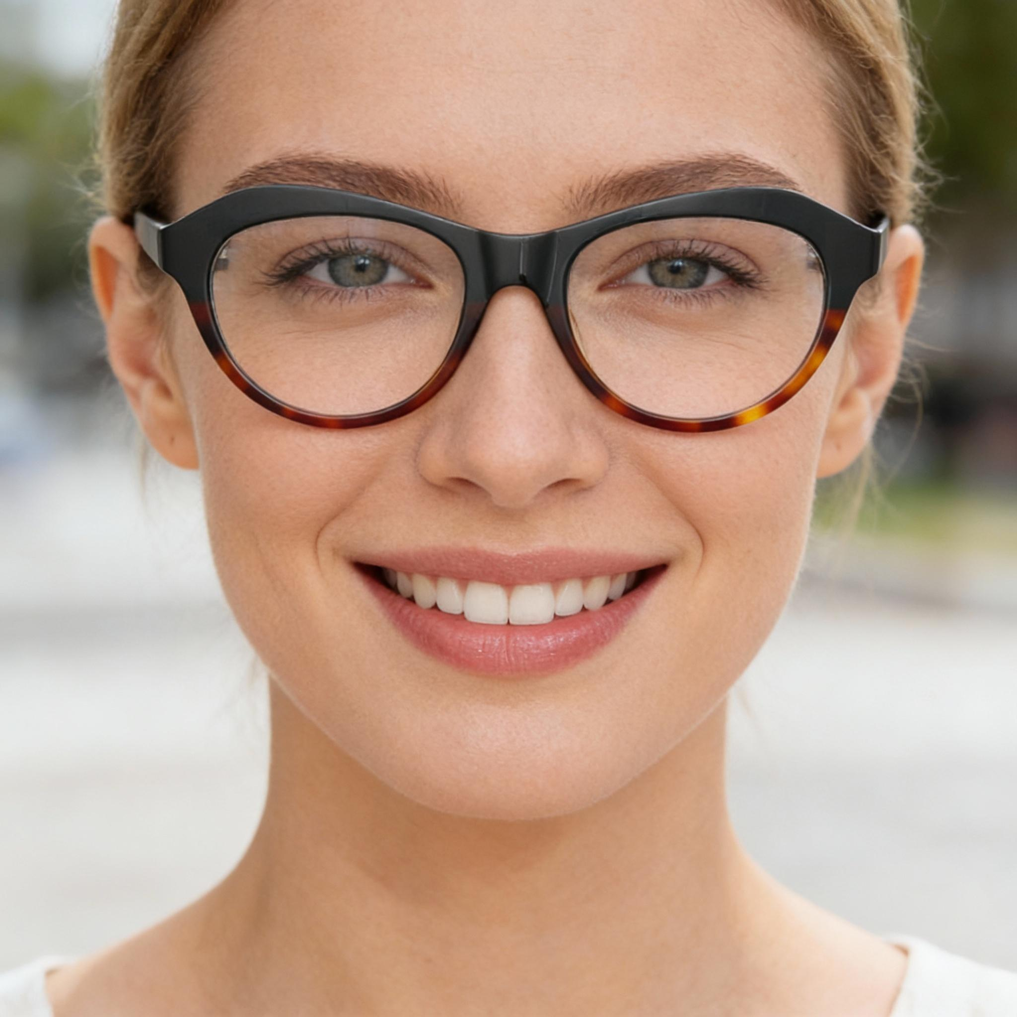 Cat-Eye Glasses #69-6524-scoolglasses
