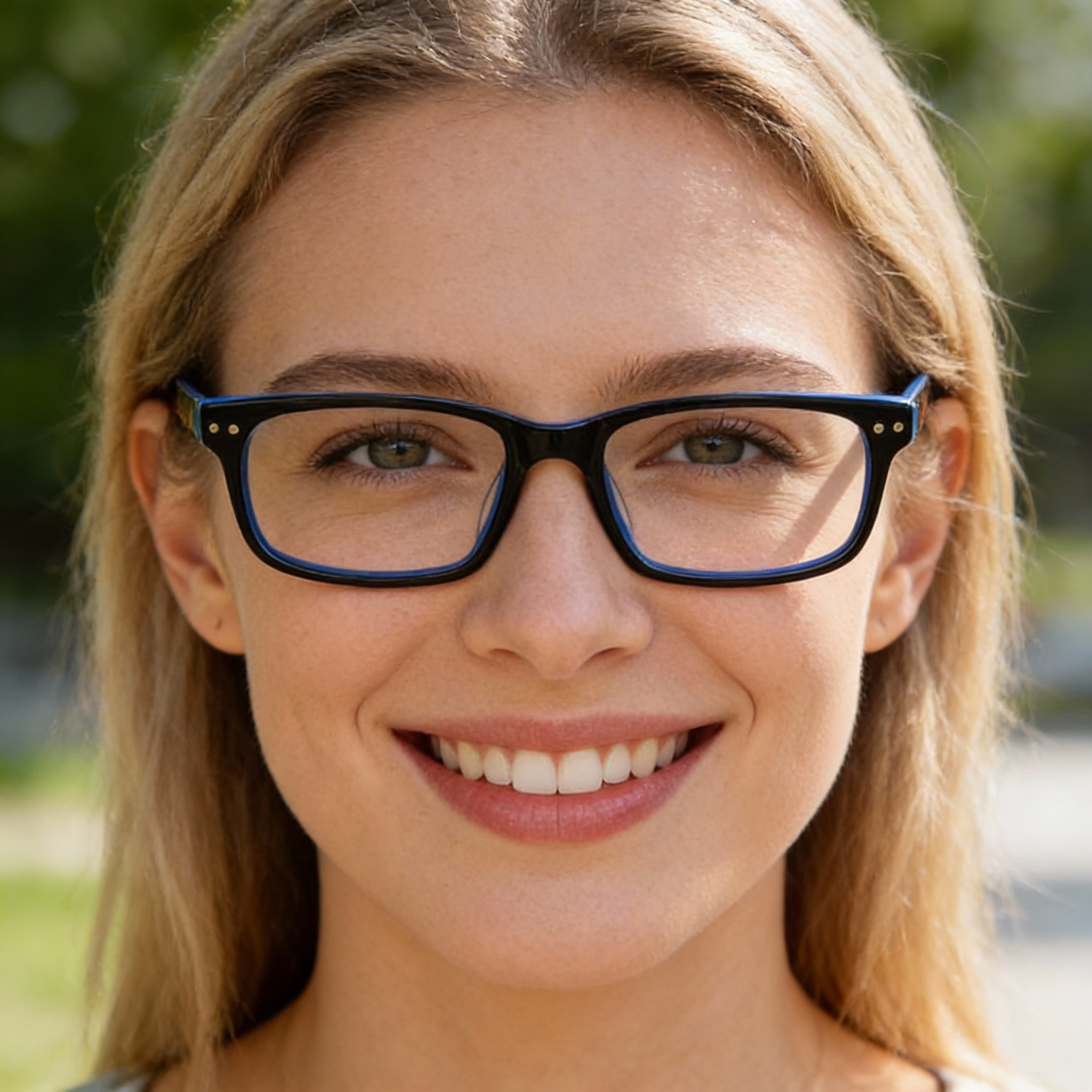 Rectangle Glasses #69-5277-scoolglasses