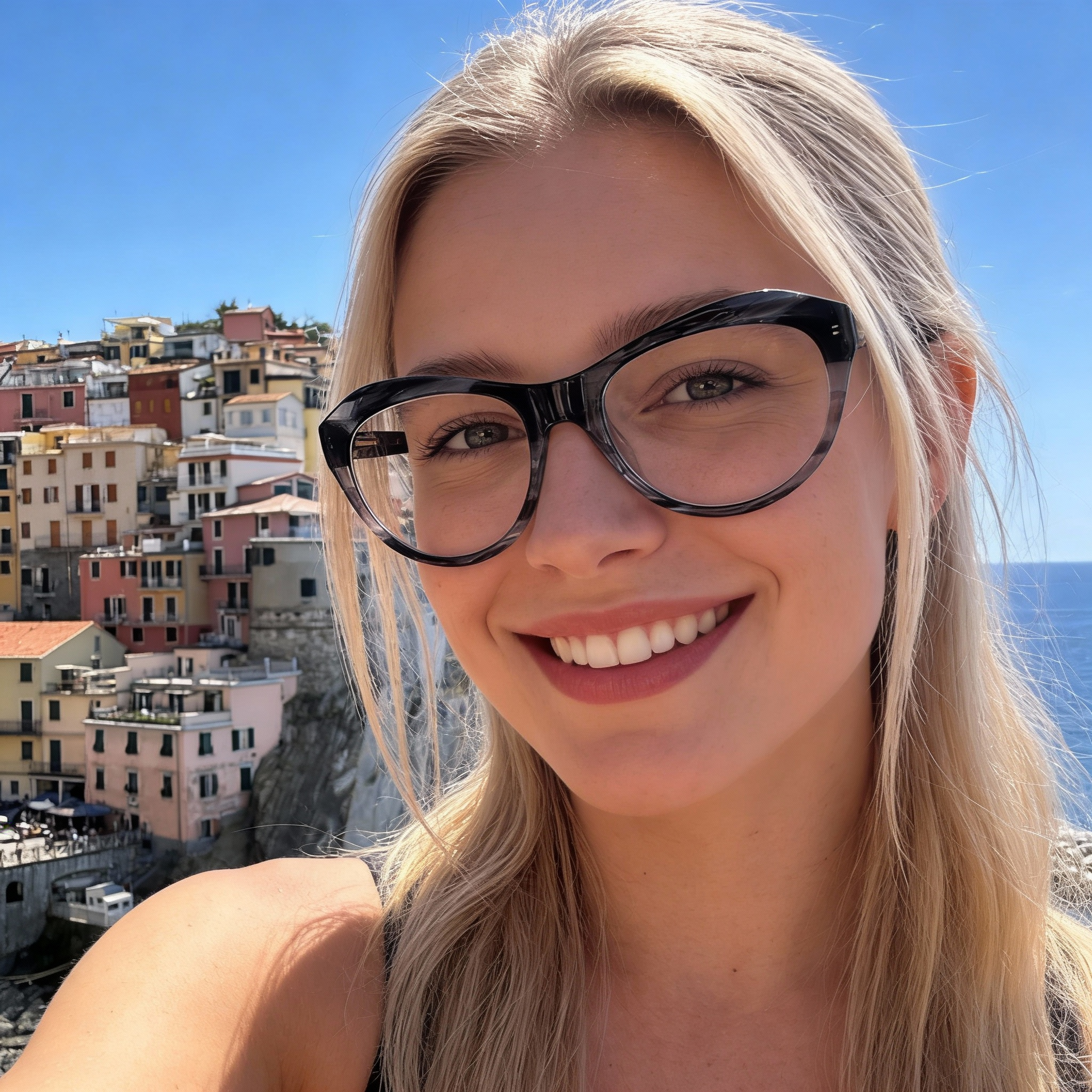 Cat-Eye Glasses #69-6524-scoolglasses