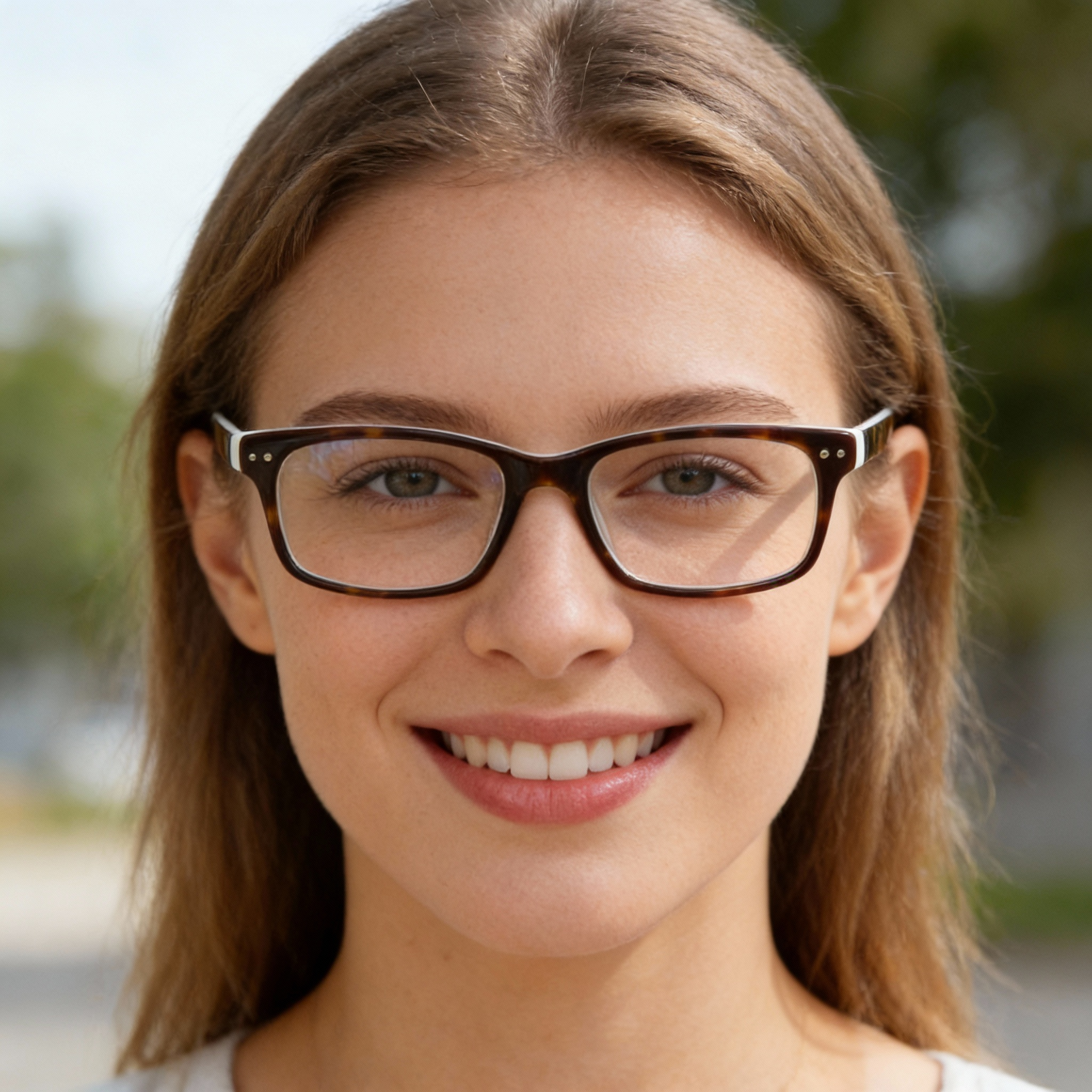 Rectangle Glasses #69-5277-scoolglasses