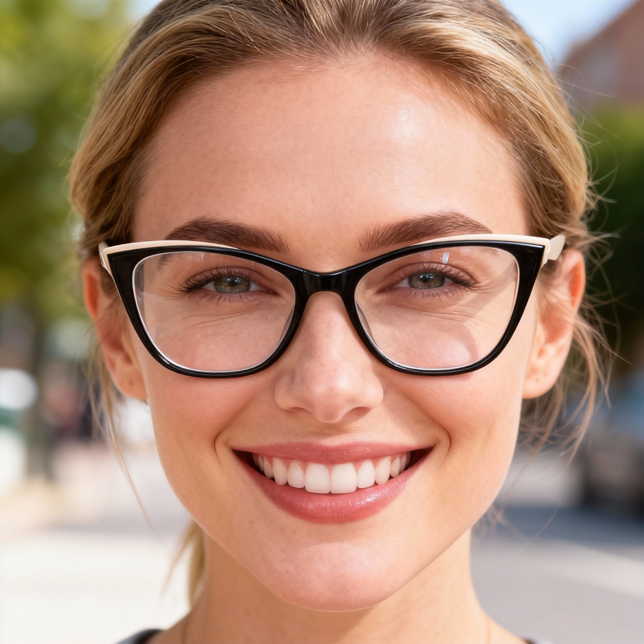 Cat-Eye Glasses #69-z510-scoolglasses