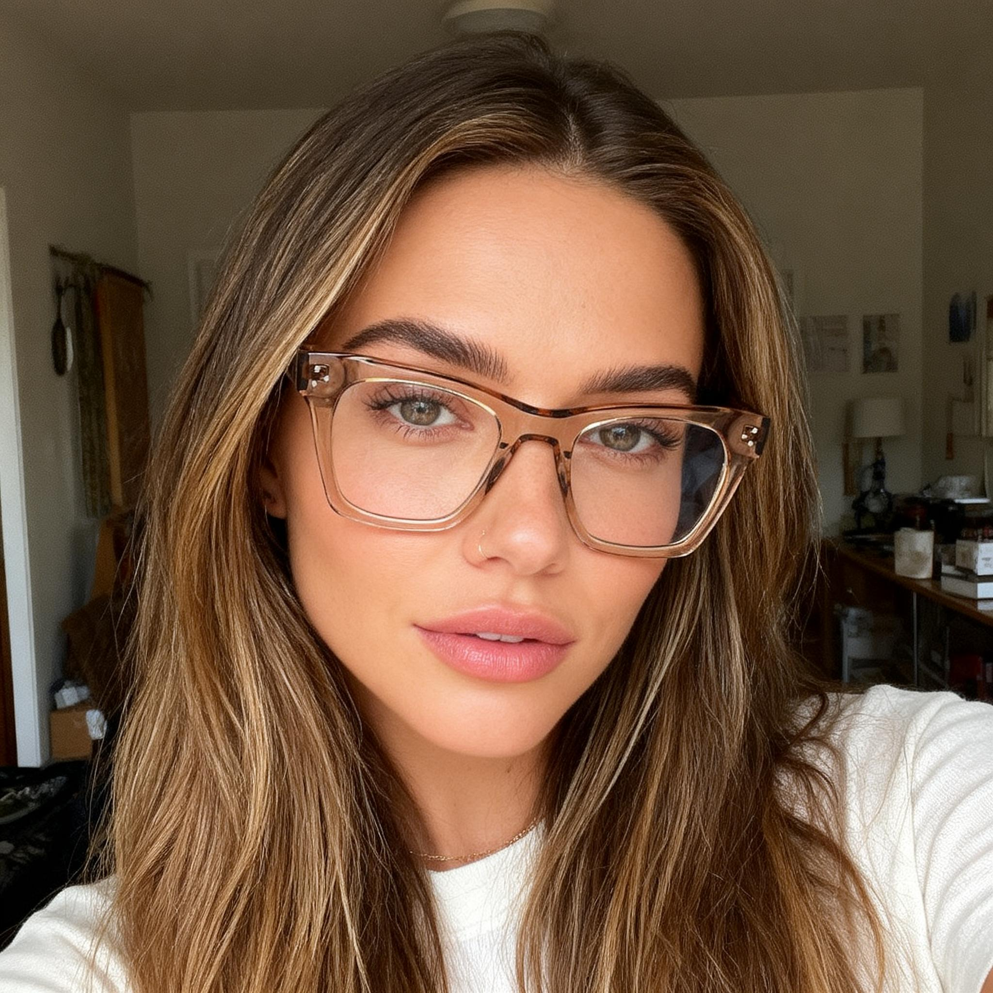 Square Glasses #69-cat68-scoolglasses