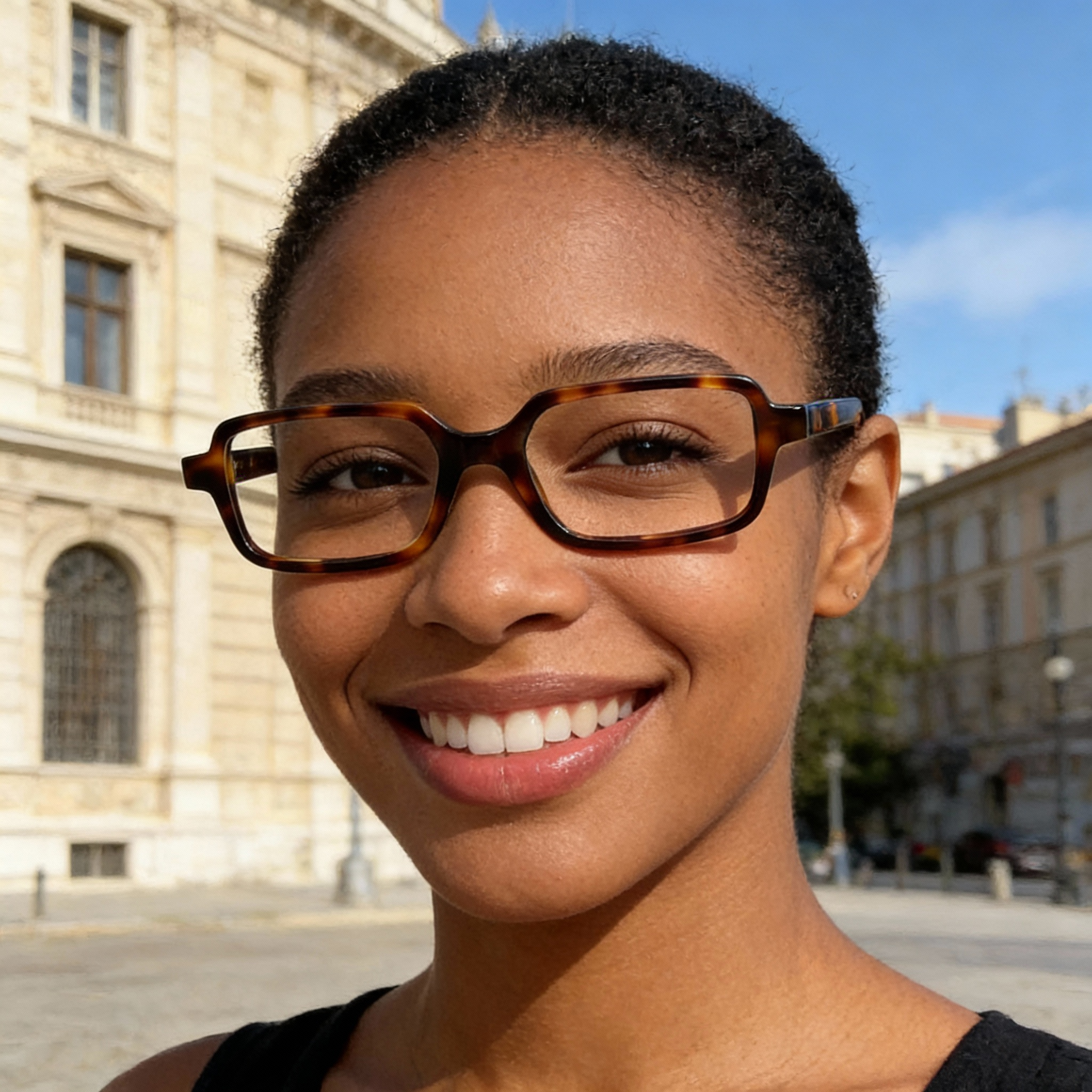 Rectangle Glasses #69-8101-scoolglasses