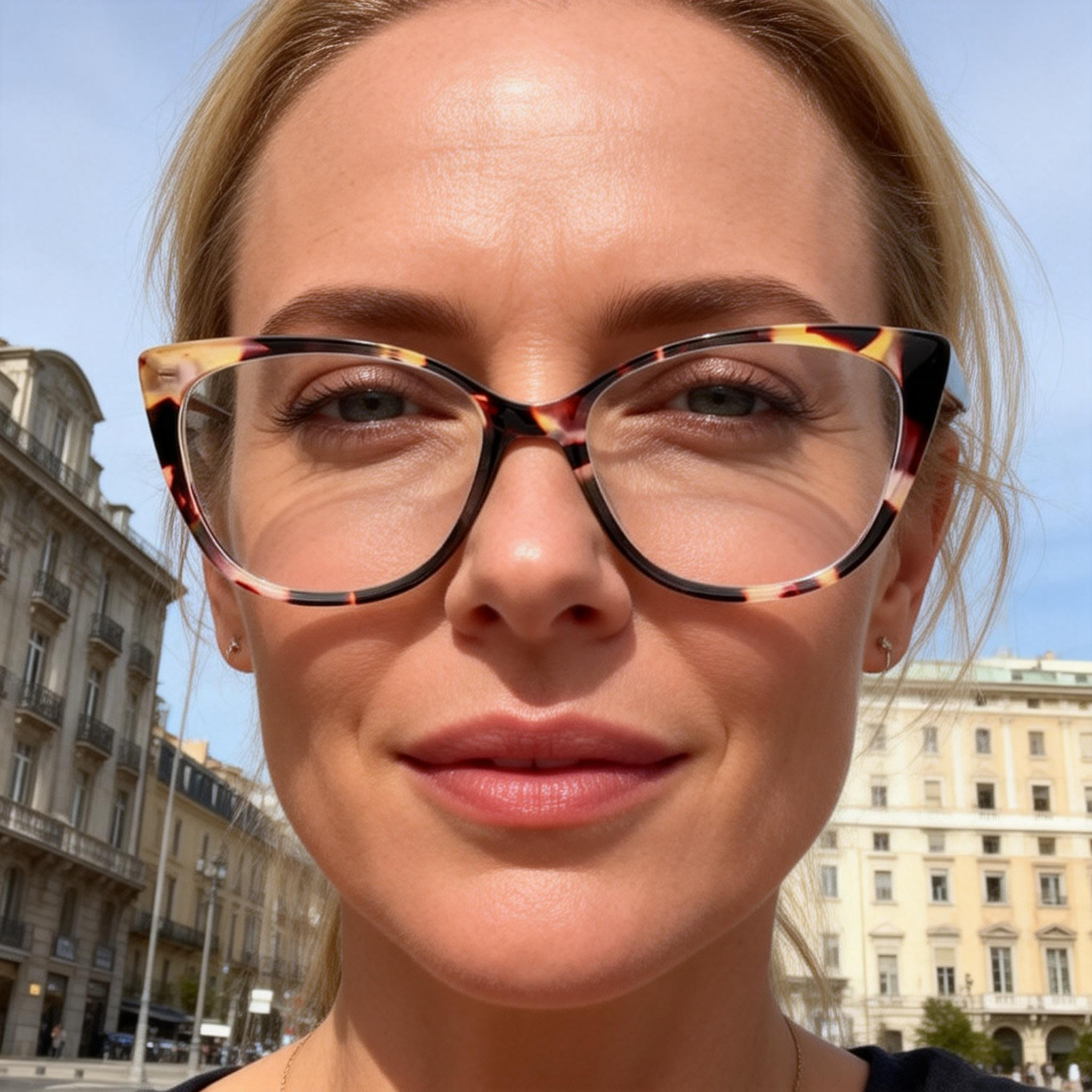 Cat-Eye Glasses #69-cat02-scoolglasses