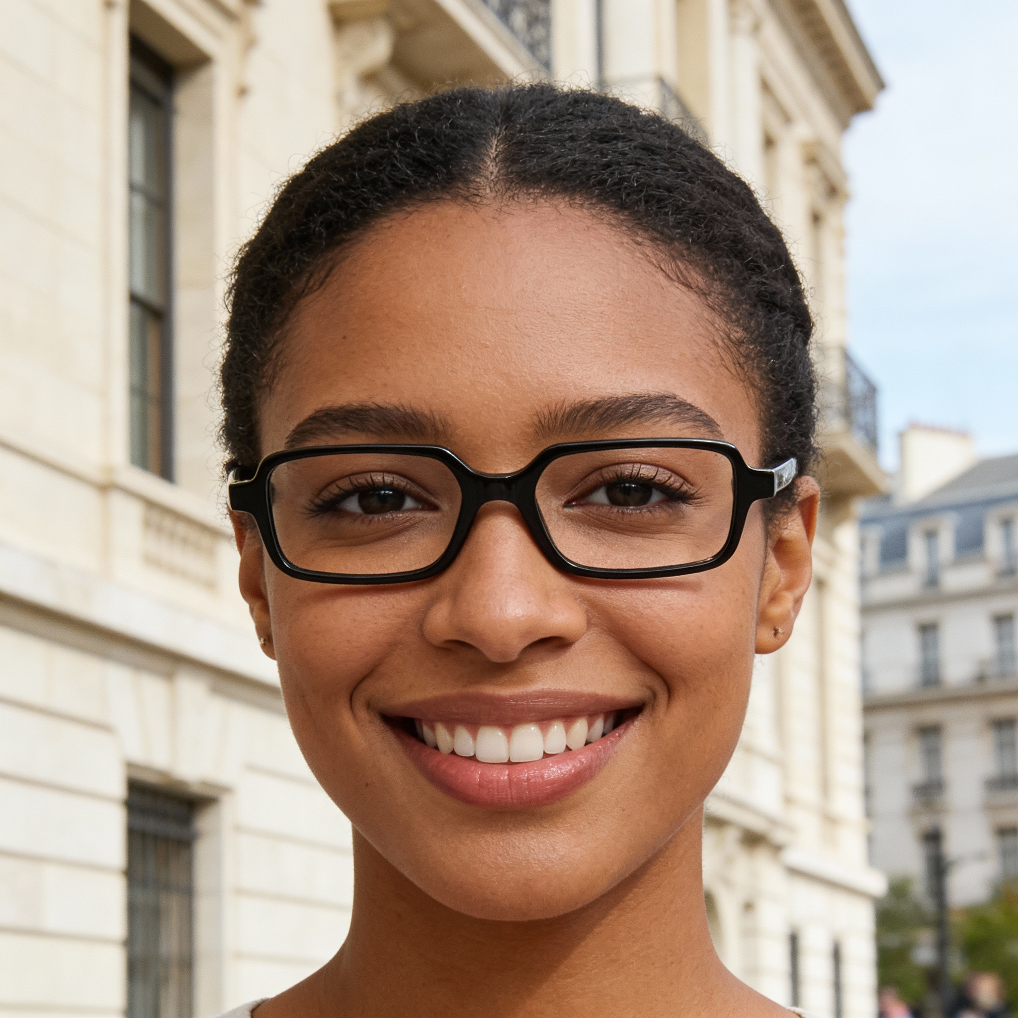 Rectangle Glasses #69-8101-scoolglasses