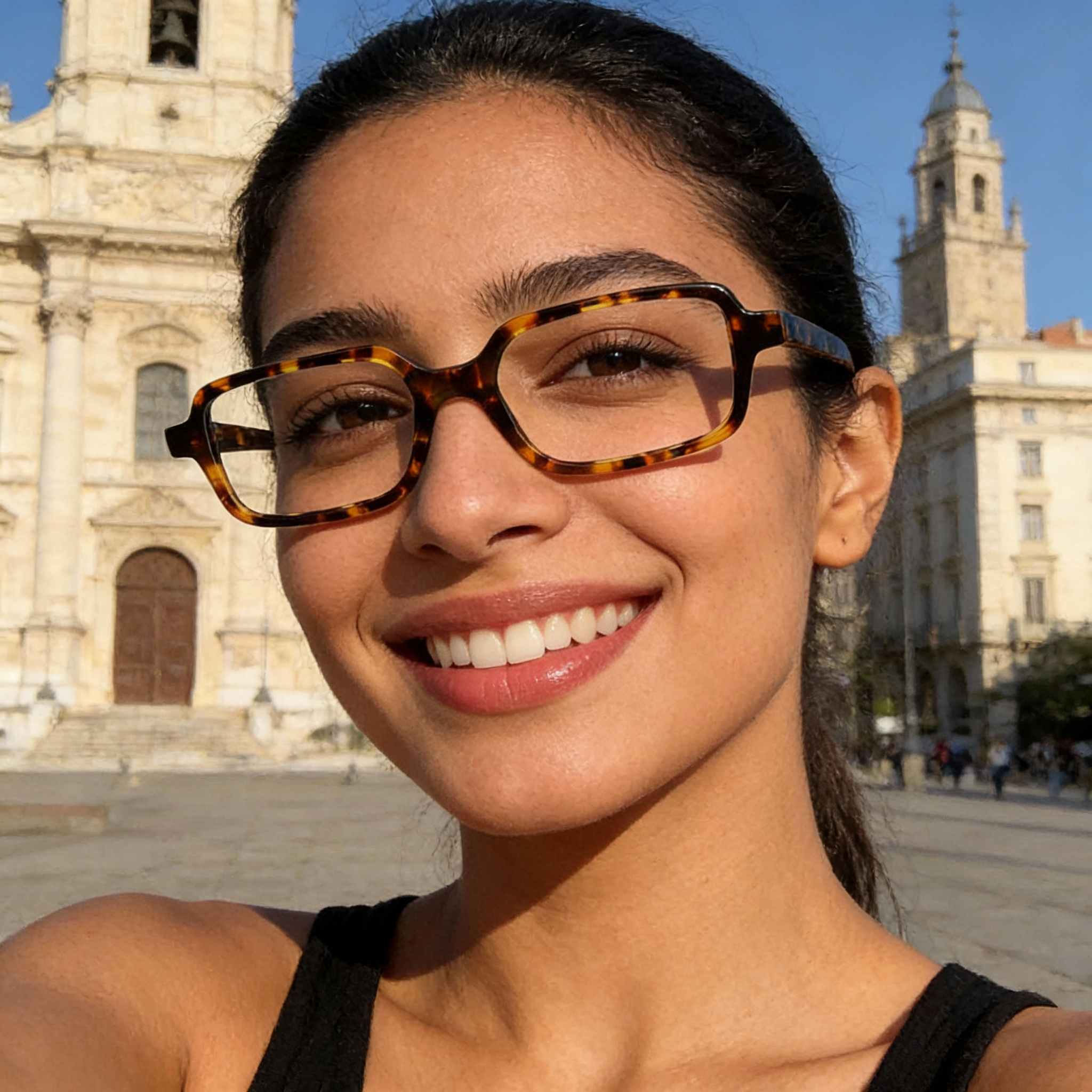 Rectangle Glasses #69-8101-scoolglasses