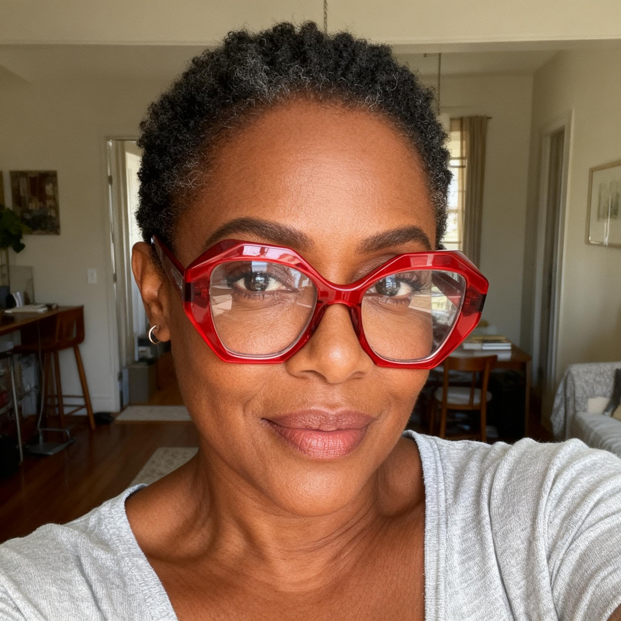 Geometric Glasses #69-cat60-scoolglasses