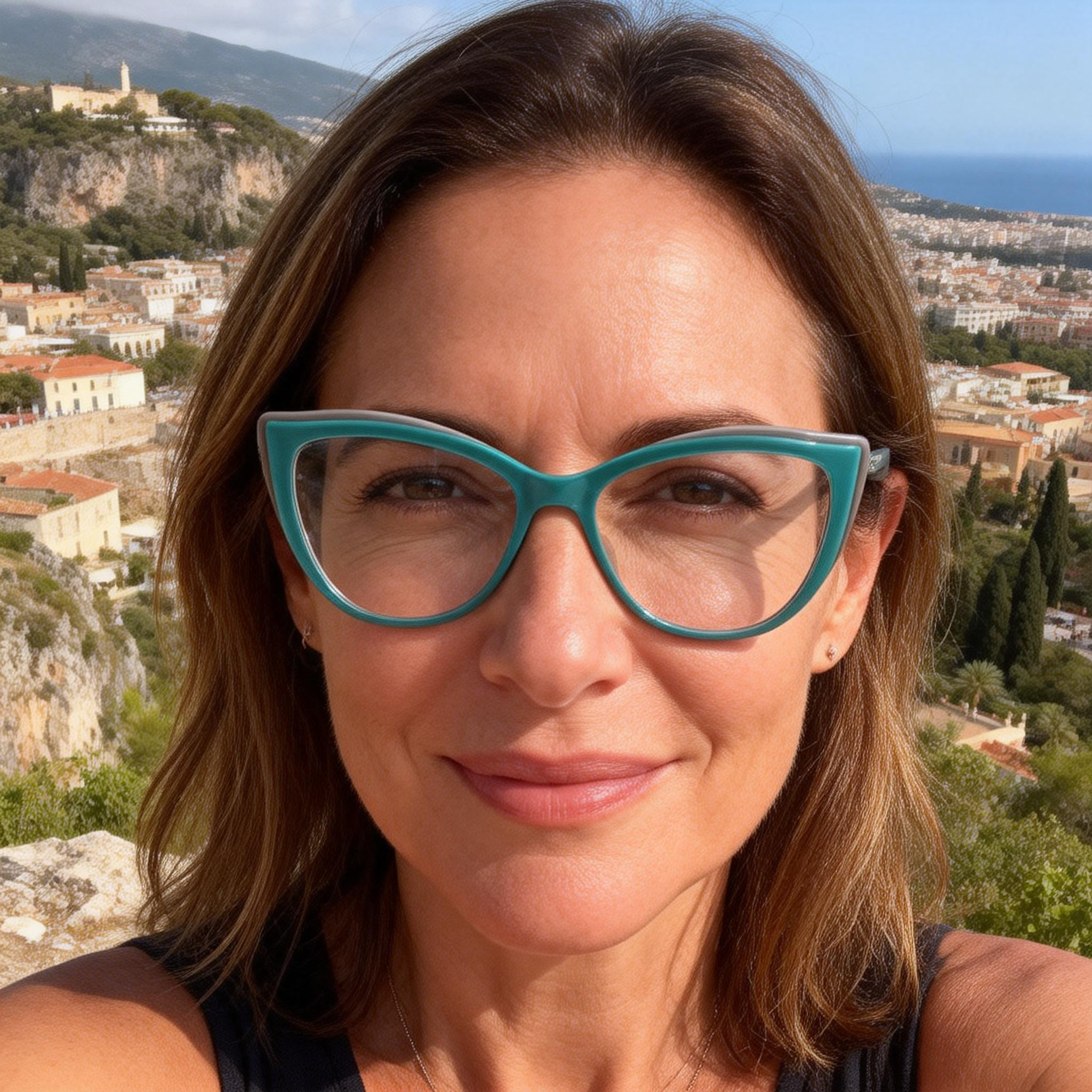 Cat-Eye Glasses #69-z505-scoolglasses