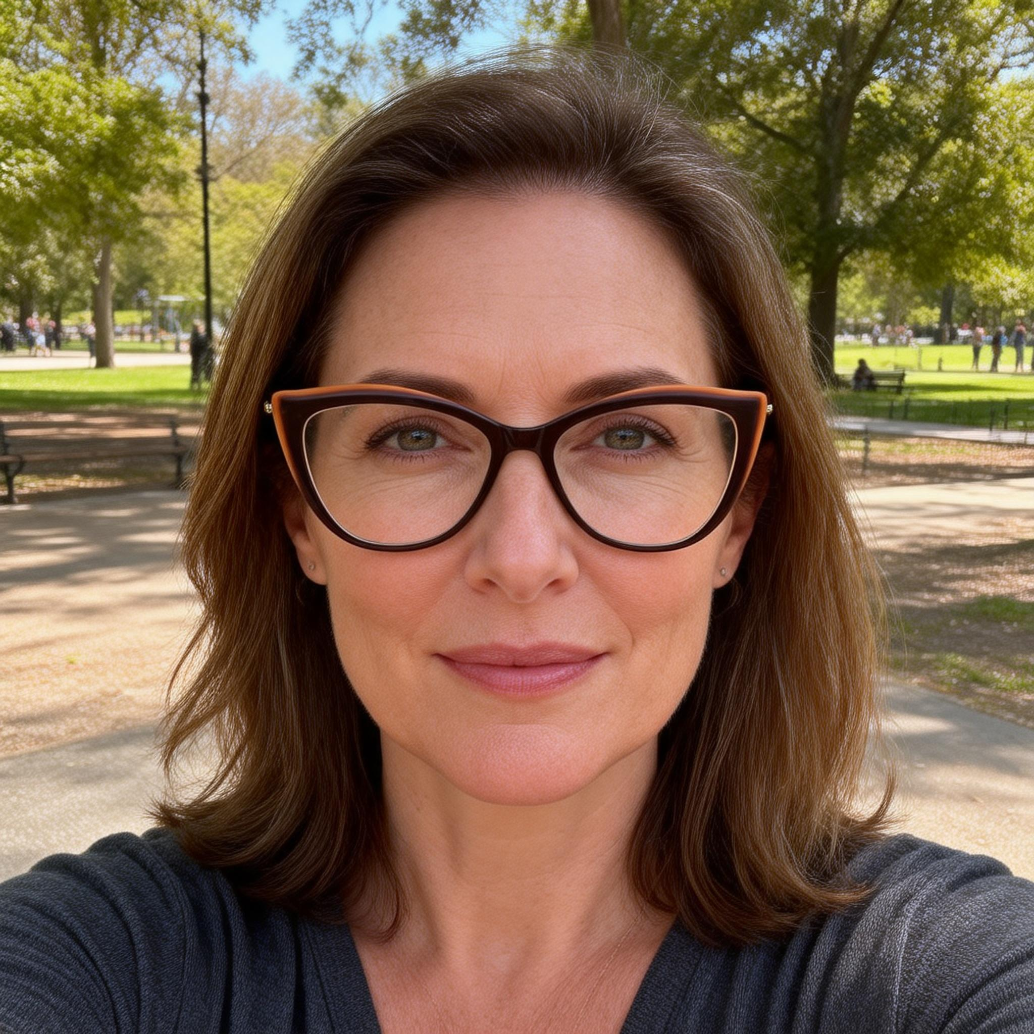 Cat-Eye Glasses #69-z505-scoolglasses