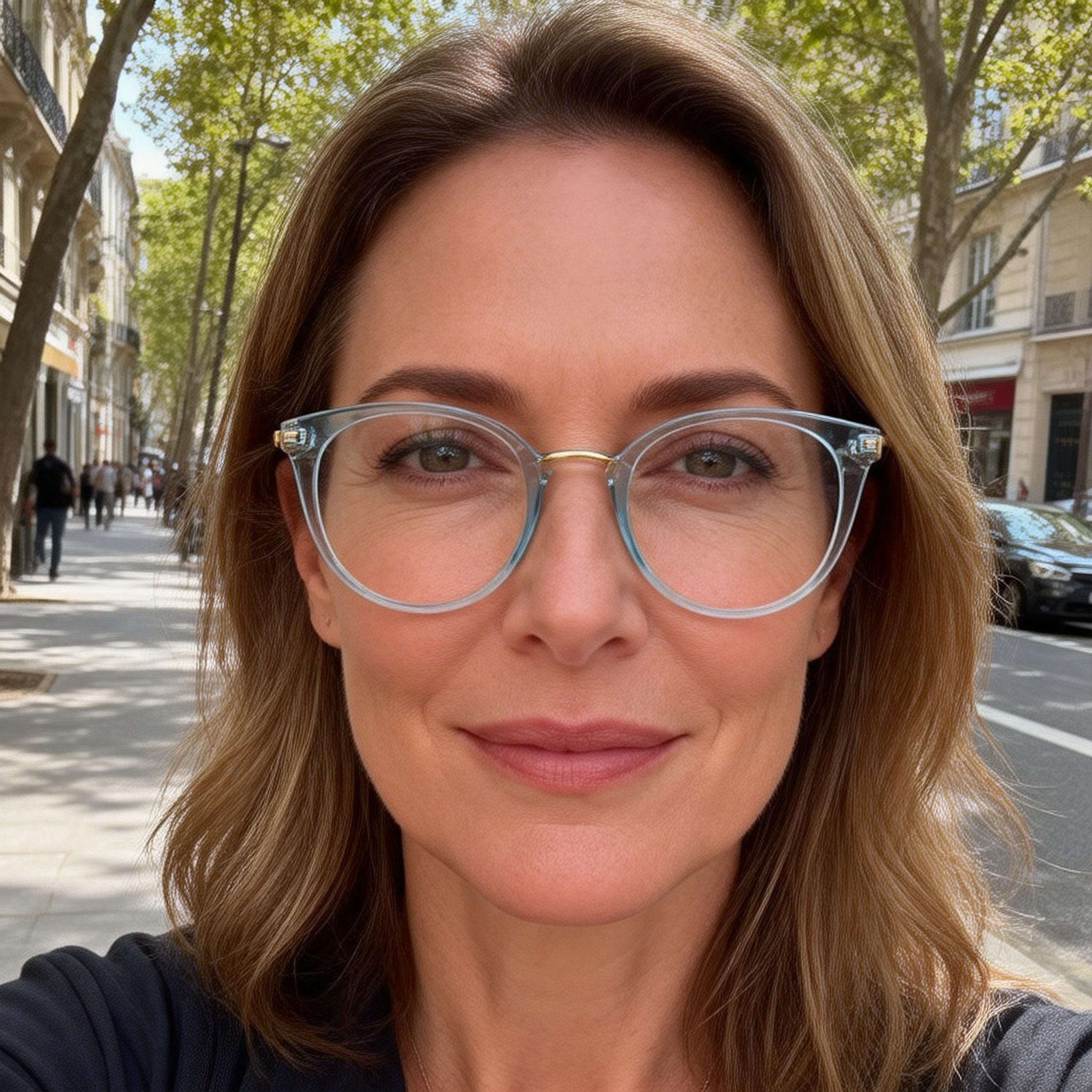 Cat-Eye Glasses #69-dtl005-scoolglasses