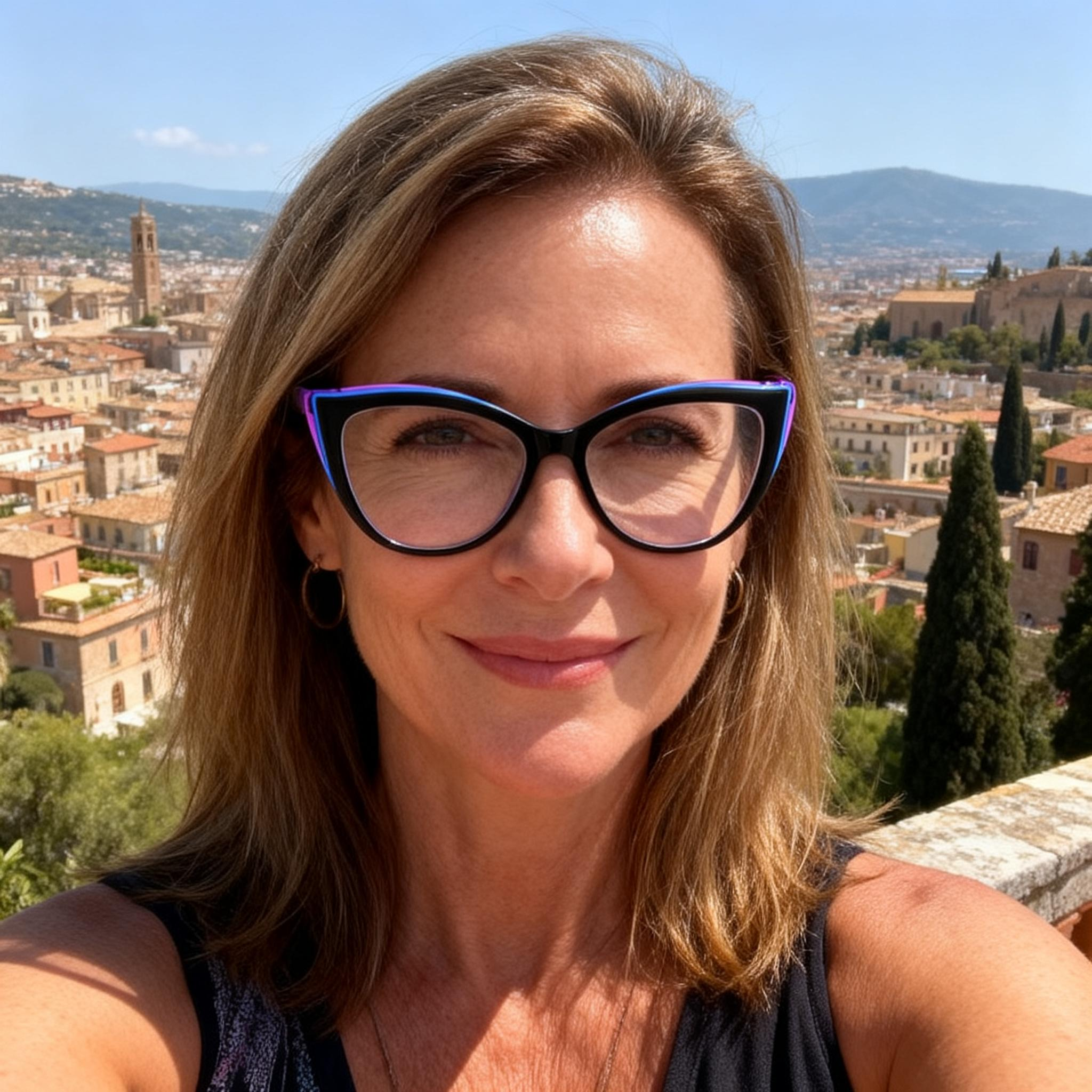 Cat-Eye Glasses #69-z505-scoolglasses