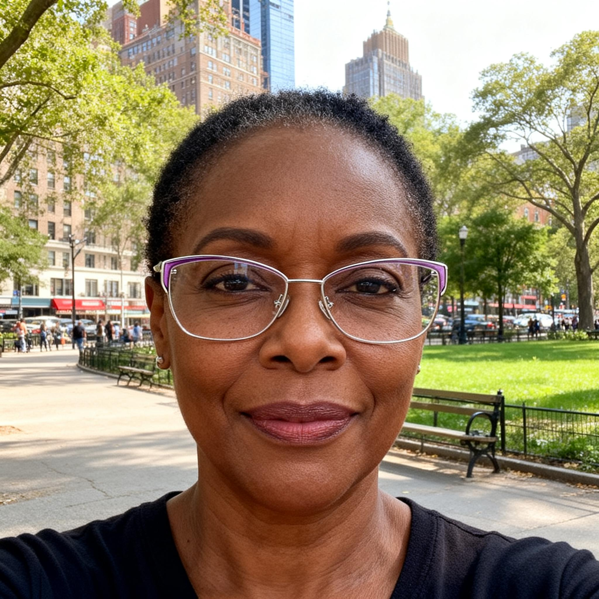 Square Glasses #69-3673