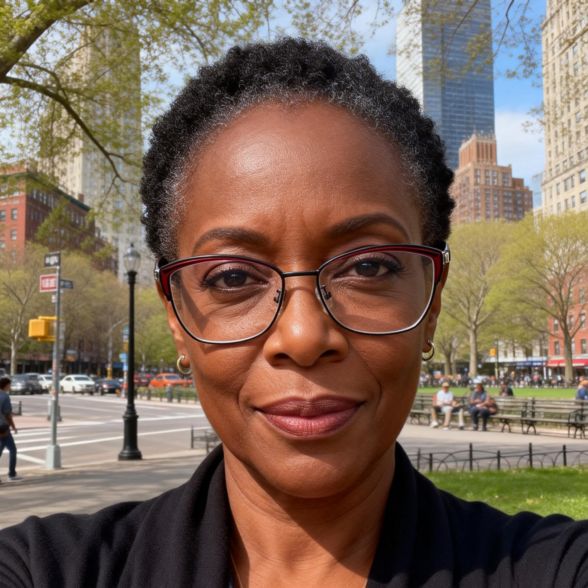 Square Glasses #69-3673