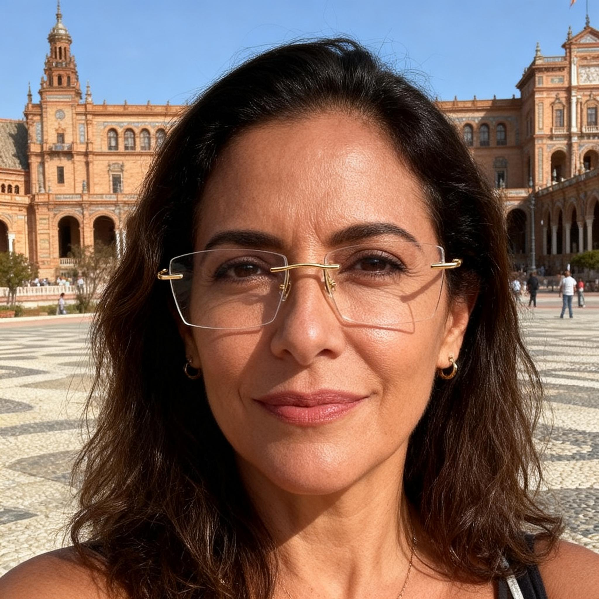 Rectangle Glasses #69-CTO2541