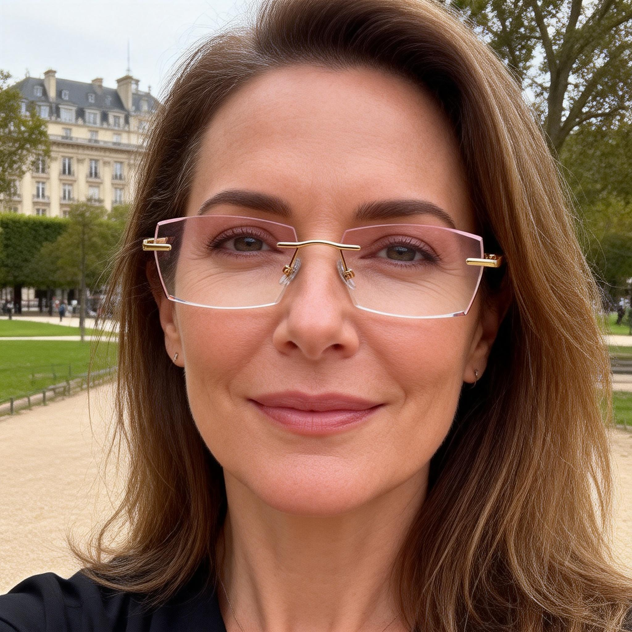 Rectangle Glasses #69-CTO2532