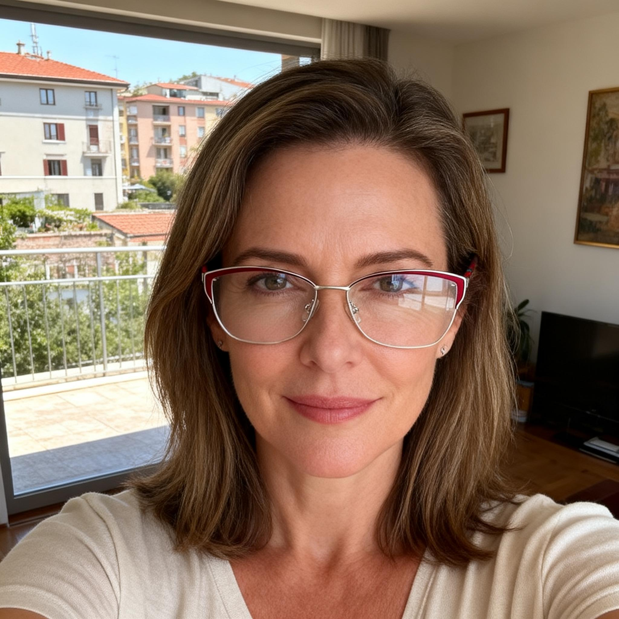 Square Glasses #69-3673