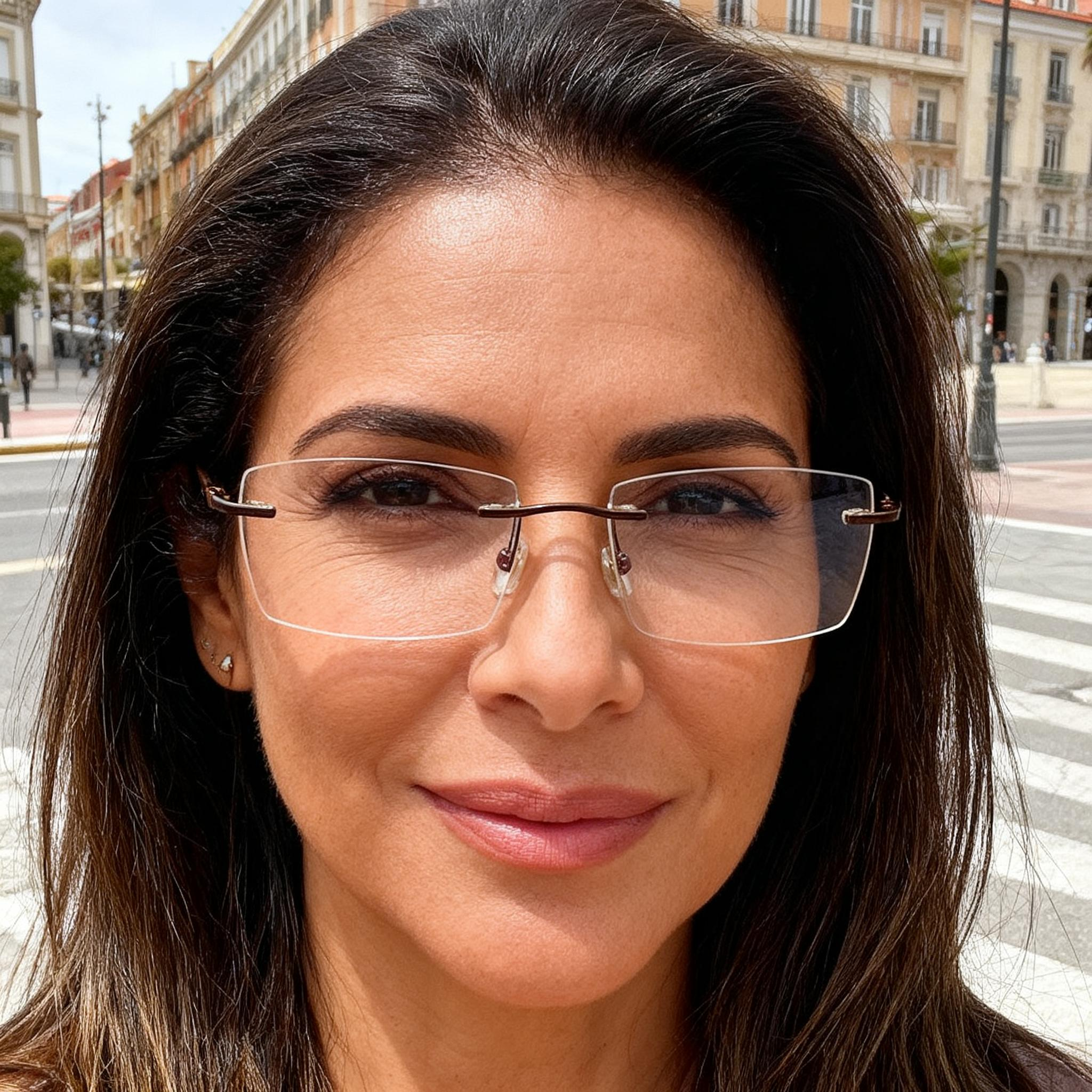 Rectangle Glasses #69-CTO2541