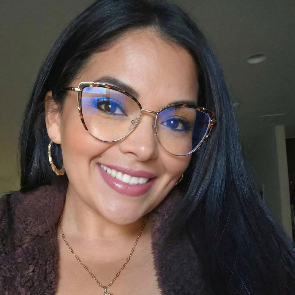 Cat-Eye Glasses #wr-87069