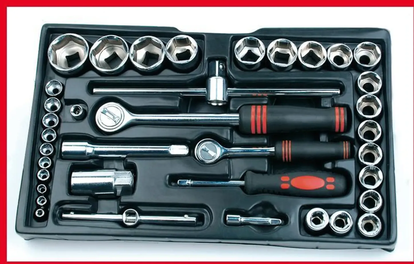 BRÜDER MANNESMANN Werkzeug-Satz 155-tlg in Werkzeugbox