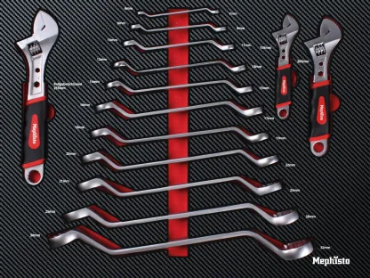 Mephisto Werkzeugwagen 7 Schubladen inkl. Rollgabelschlüssel