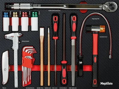 Mephisto Werkzeugwagen 7 Schubladen inkl. Rollgabelschlüssel