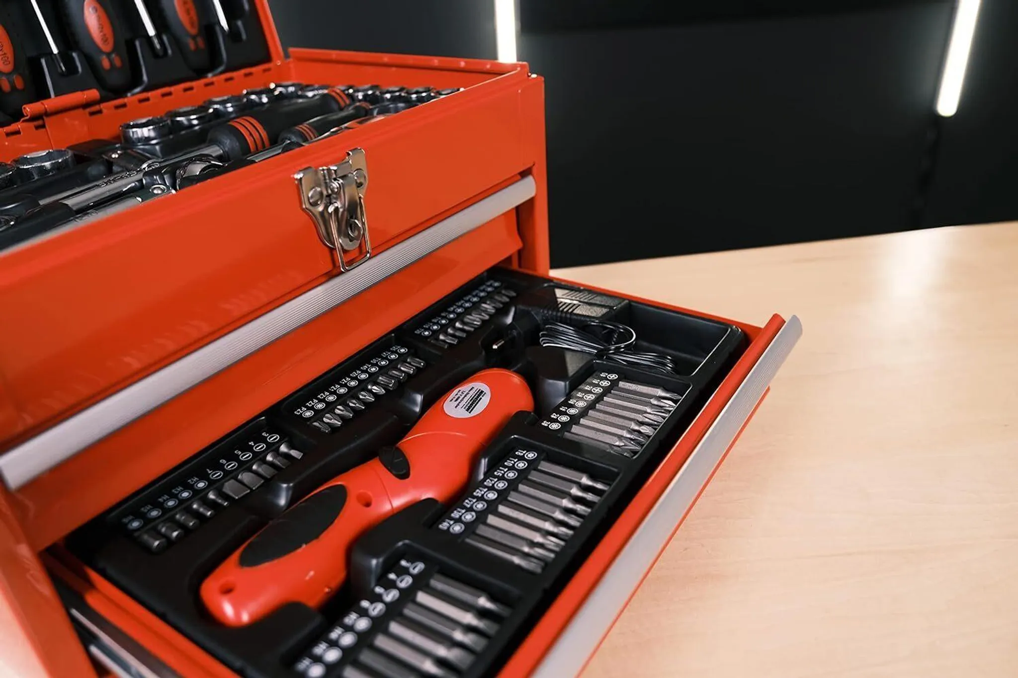 BRÜDER MANNESMANN Werkzeug-Satz 155-tlg in Werkzeugbox