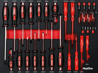 Mephisto Werkzeugwagen 7 Schubladen inkl. Rollgabelschlüssel