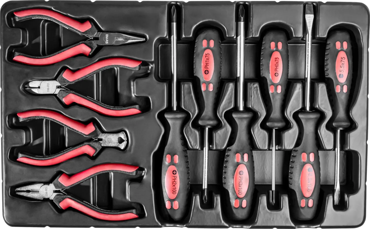 BRÜDER MANNESMANN Werkzeug-Satz 155-tlg in Werkzeugbox