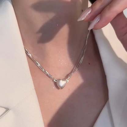 🔥Love heart 🧡magnetic necklace🌟
