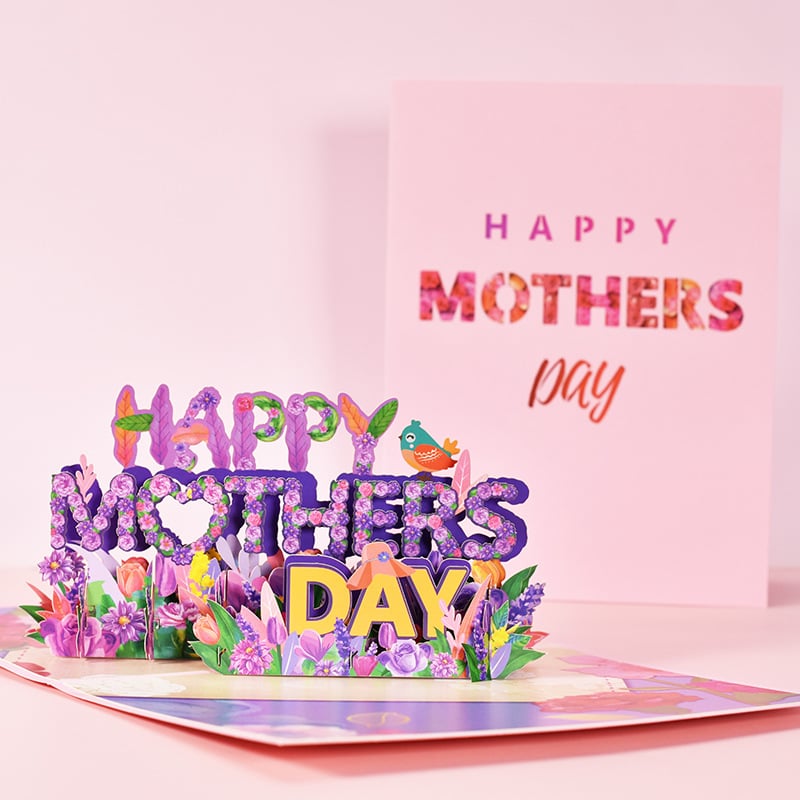 Happy Mother's Day 3D Greeting Card