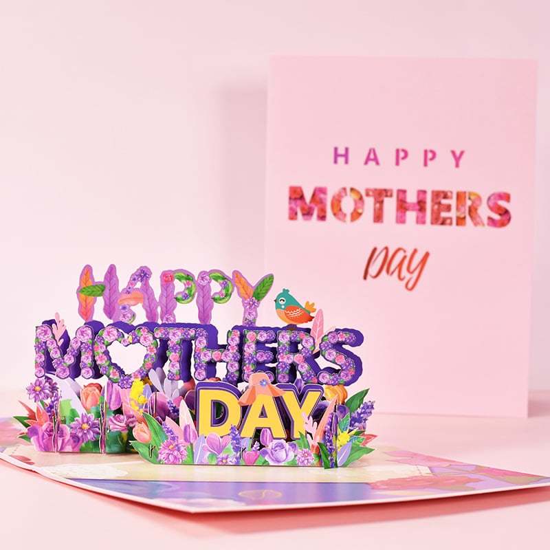 Happy Mother's Day 3D Greeting Card