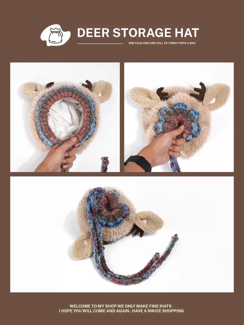 Original design Festive Christmas Antler Hat