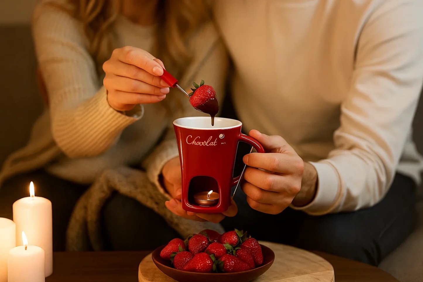 Multi-Functional Ceramic Fondue Mug🍓🍫