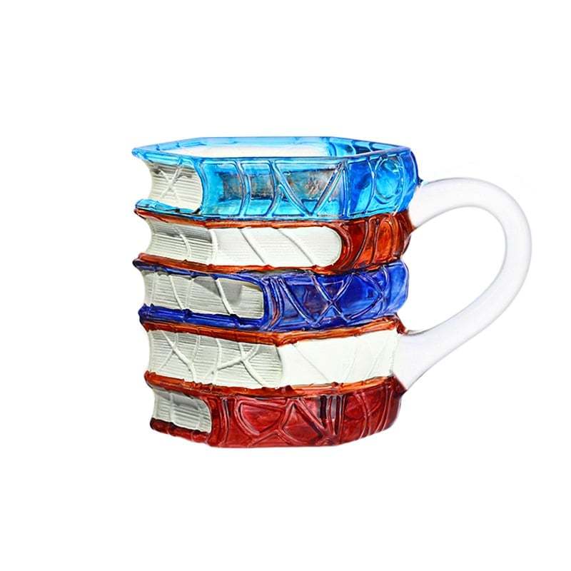 Hand-painted Book Coffee Cup
