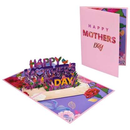 Happy Mother's Day 3D Greeting Card