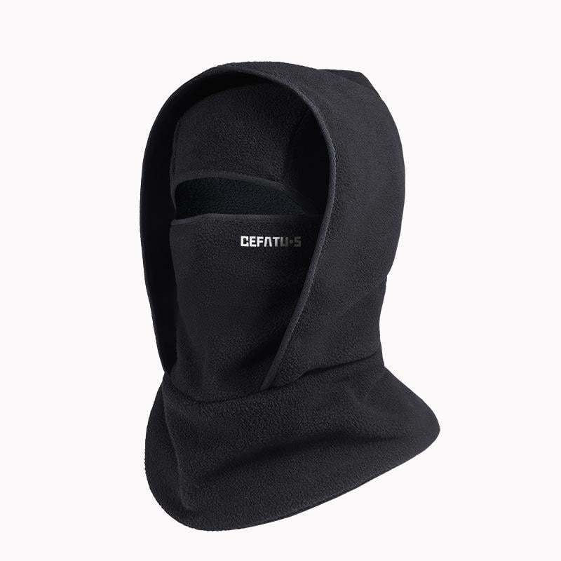 ❄️ Outdoor Winter Warm Hat Neckband Integrated Cycling Mask Sports Ski Head Cover Neck Windproof Cold One-Piece Pullover Hat