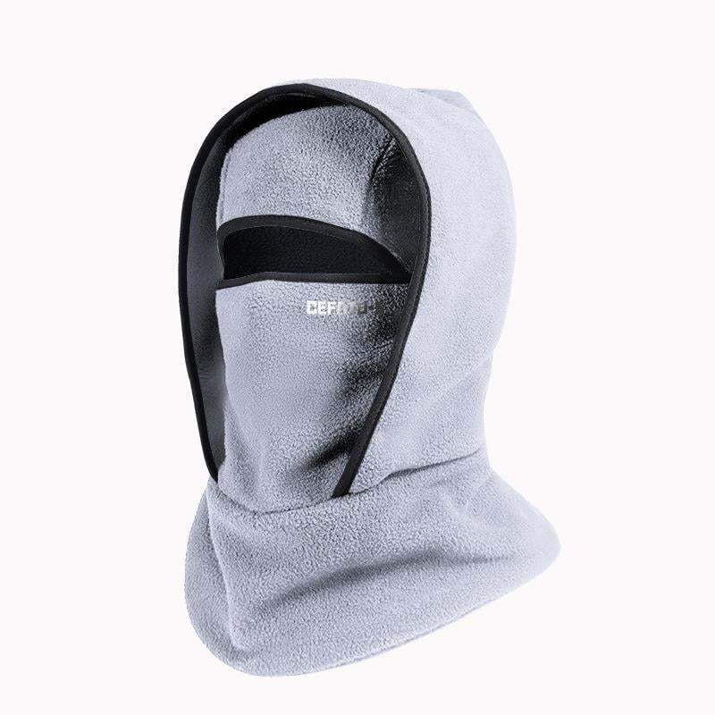❄️ Outdoor Winter Warm Hat Neckband Integrated Cycling Mask Sports Ski Head Cover Neck Windproof Cold One-Piece Pullover Hat