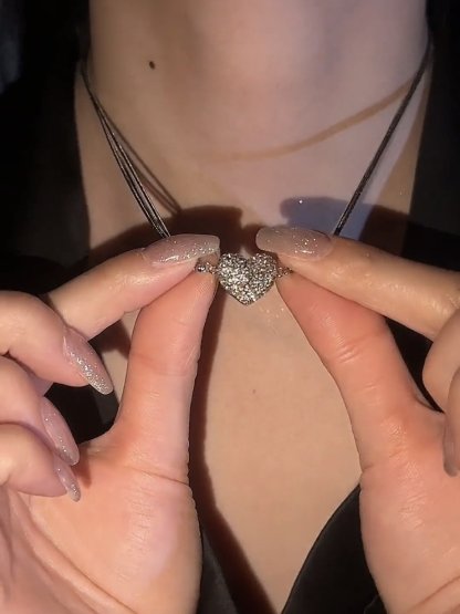 🔥Love heart 🧡magnetic necklace🌟