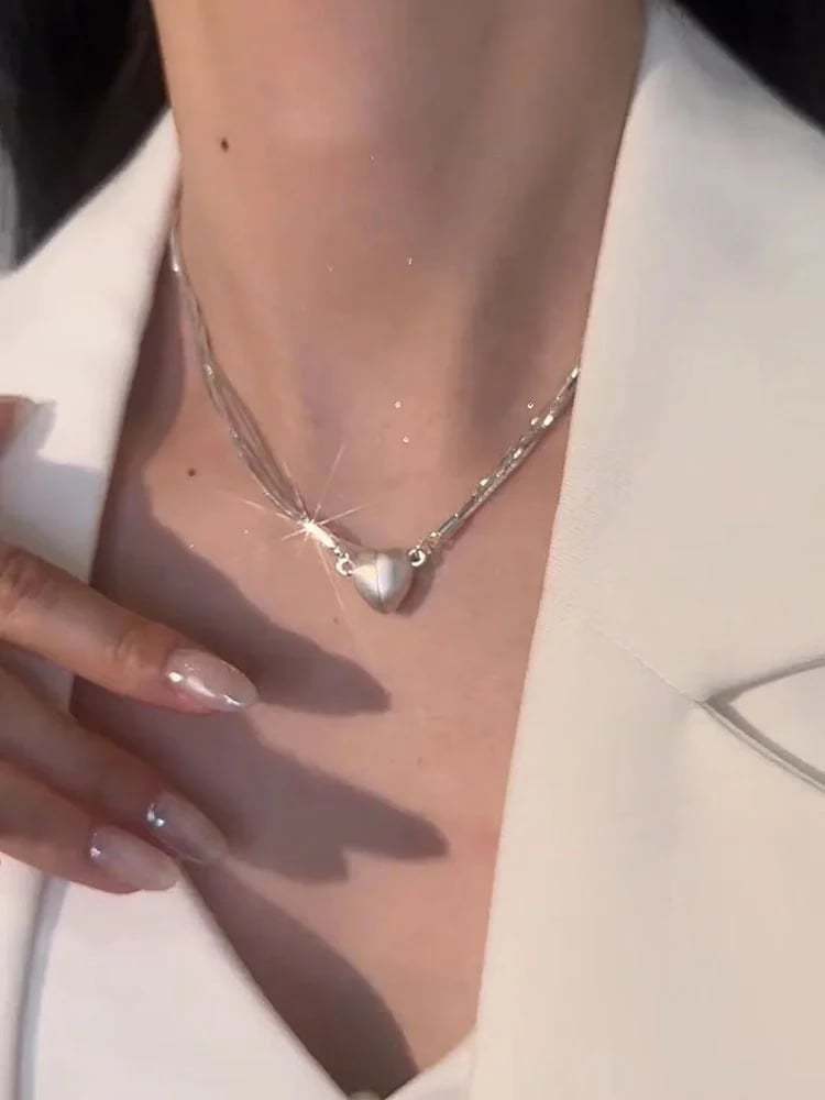 🔥Love heart 🧡magnetic necklace🌟