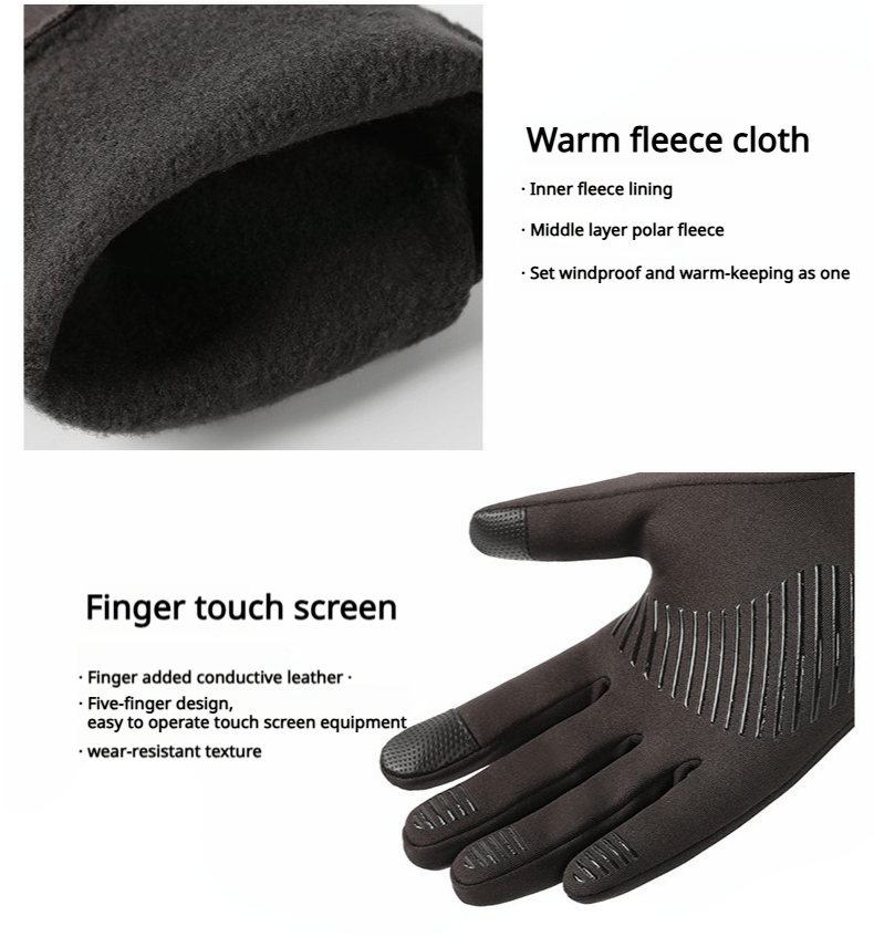 🔥49% OFF Limited Time🔥🧤Winter Gloves Women Men Ski Gloves Liners Thermal Warm Touch Screen