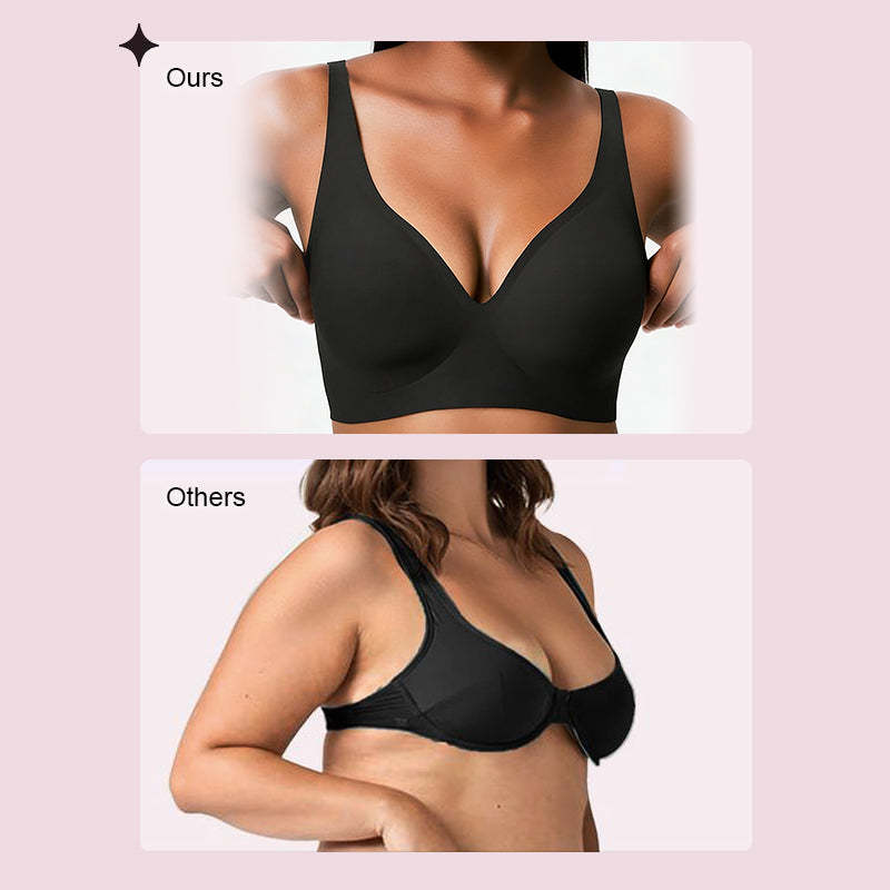 🔥 2026 New Upgrade – Super Firming Leopard Print Jelly Bra | Wirefree Lift, Smoothing Support & All-Day Comfort