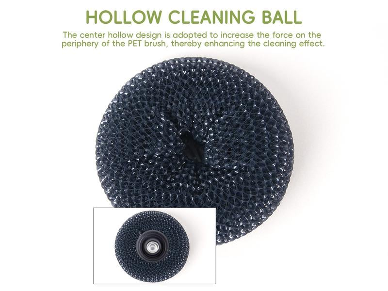 Automatic Liquid Filling Good Handle Soap Dispense Palm Kitchen Brush for Bowl Sink Cleaning Pot Comfortable