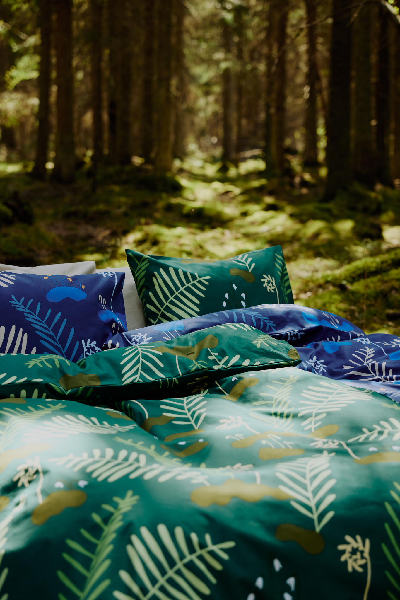 Sammaleinen Pussilakanasetti-Finlayson