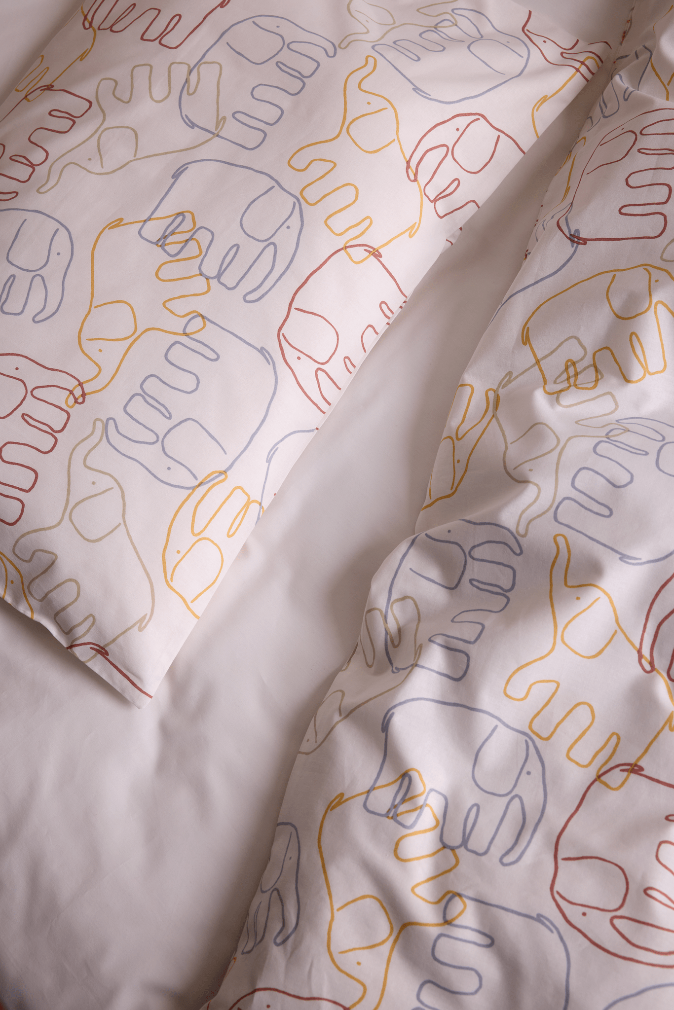 Elefantti villi Pussilakanasetti-Finlayson