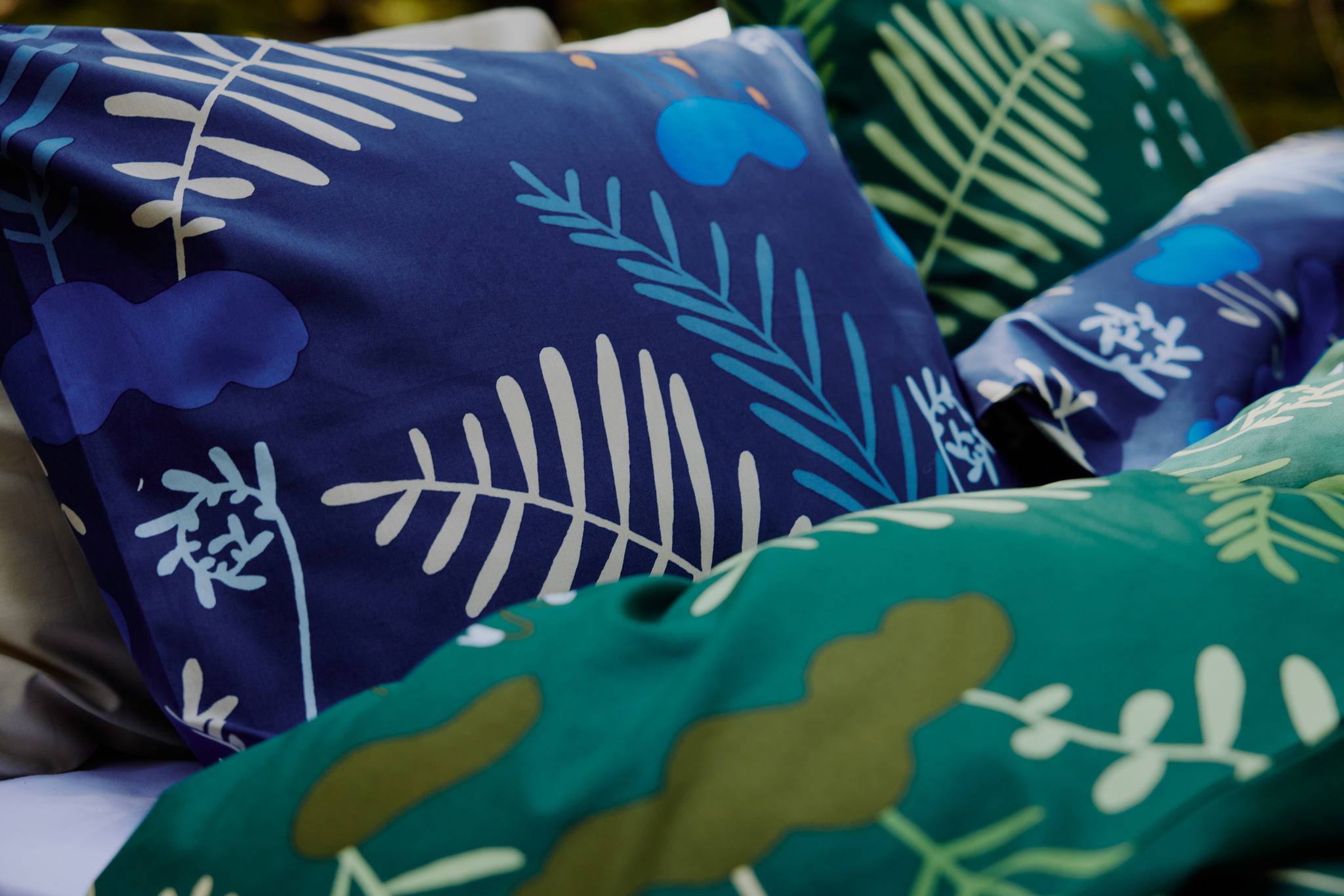 Sammaleinen Pussilakanasetti-Finlayson